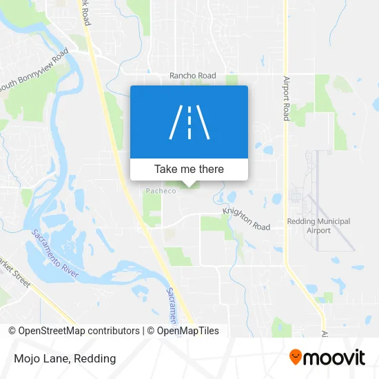 Mojo Lane map