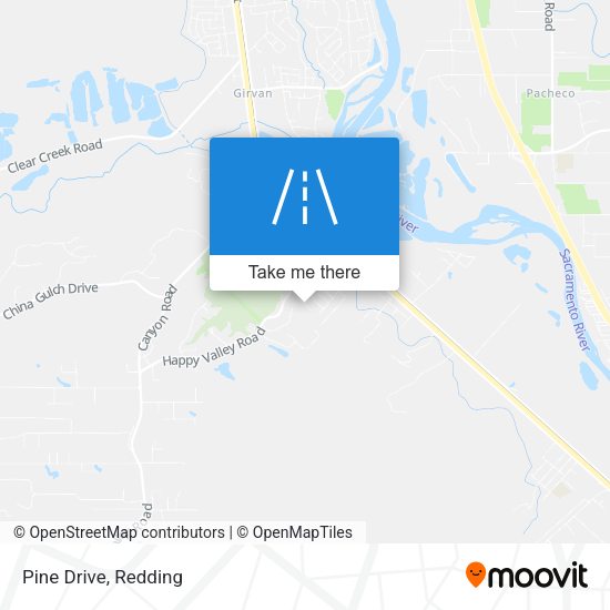 Mapa de Pine Drive