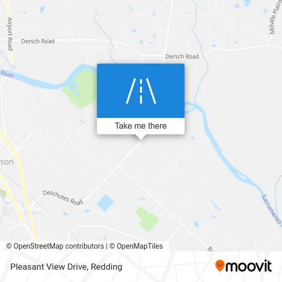 Pleasant View Drive map