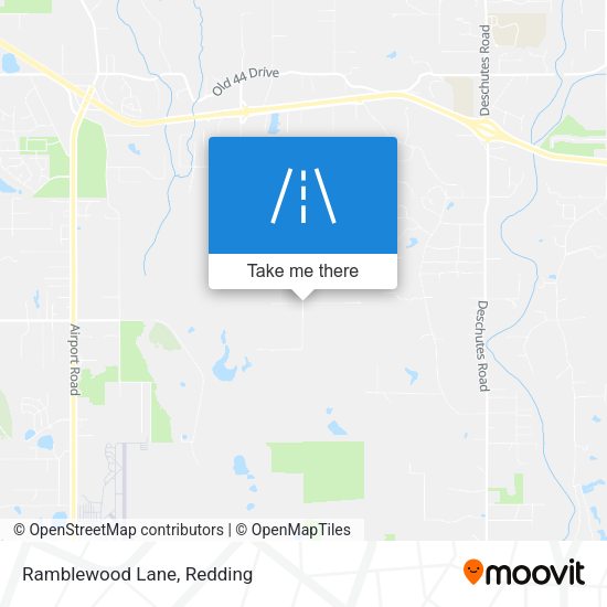 Mapa de Ramblewood Lane
