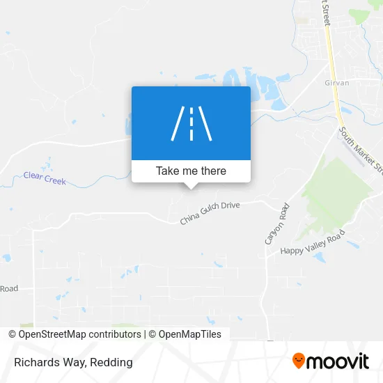 Richards Way map