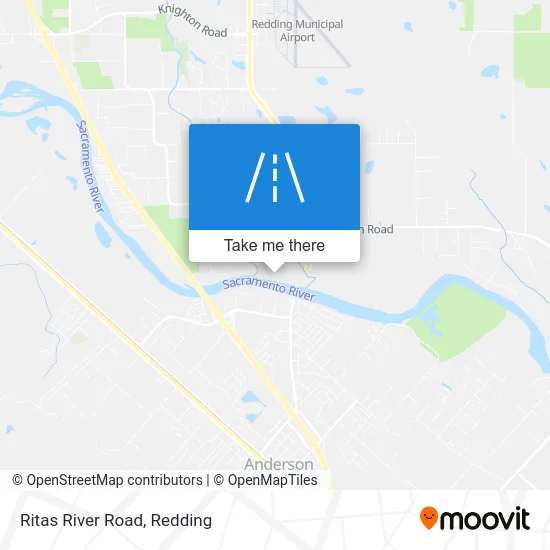 Ritas River Road map