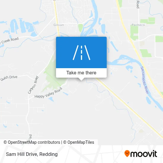 Sam Hill Drive map