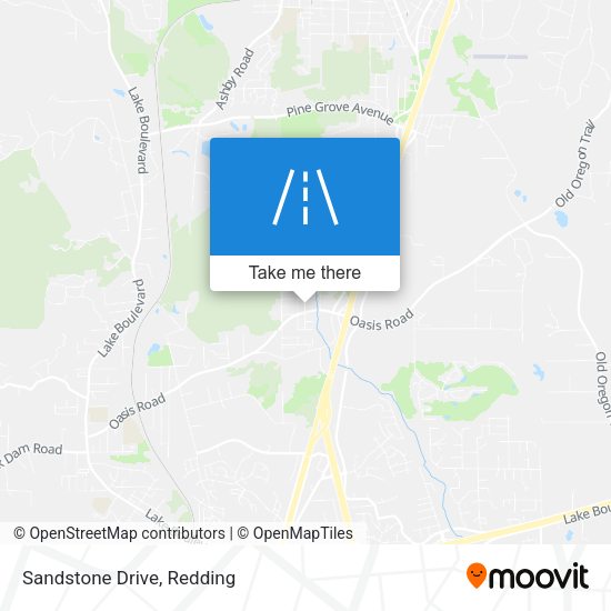 Mapa de Sandstone Drive