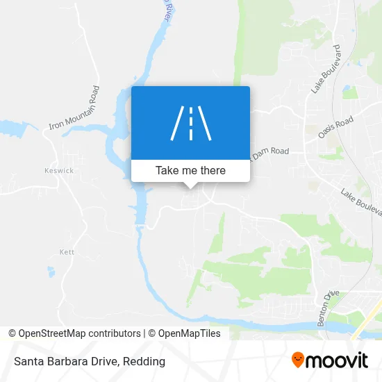 Santa Barbara Drive map