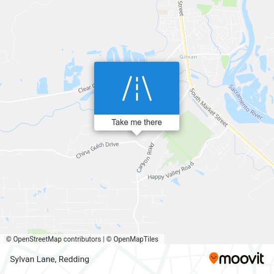 Mapa de Sylvan Lane