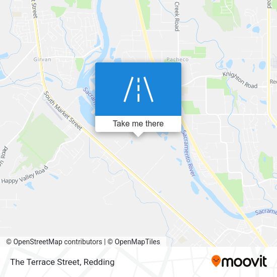 Mapa de The Terrace Street