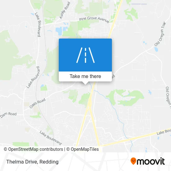 Thelma Drive map