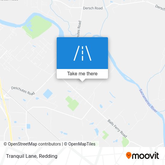 Mapa de Tranquil Lane