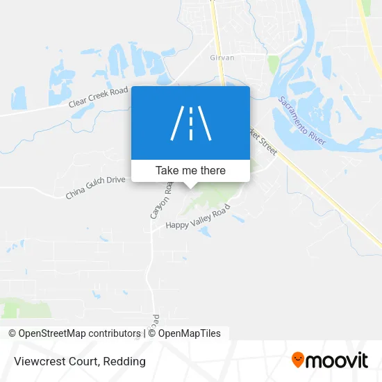 Viewcrest Court map