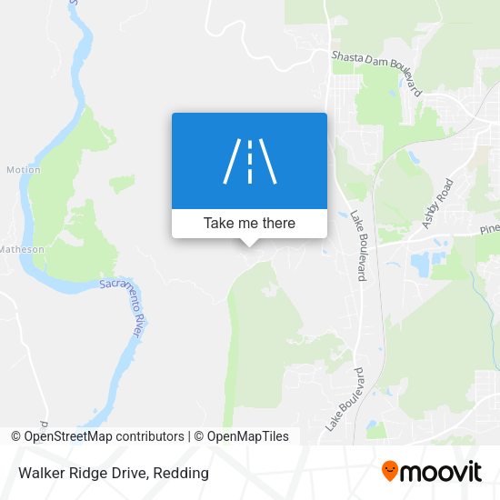 Walker Ridge Drive map
