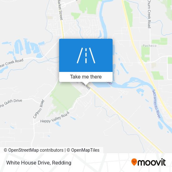 Mapa de White House Drive