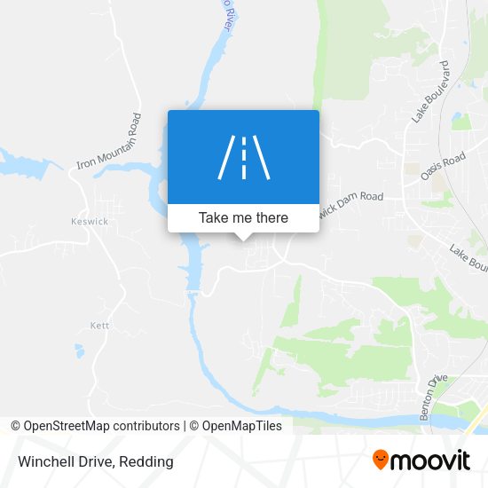 Mapa de Winchell Drive