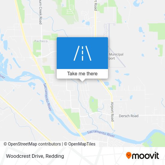 Mapa de Woodcrest Drive