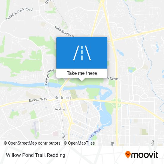 Mapa de Willow Pond Trail