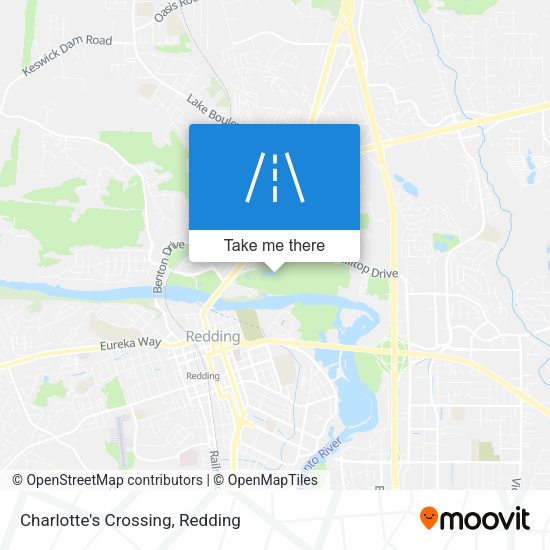 Charlotte's Crossing map