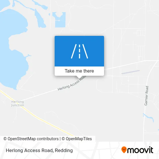 Herlong Access Road map