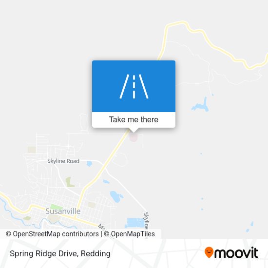 Spring Ridge Drive map