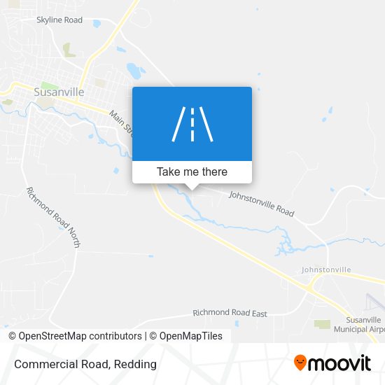 Mapa de Commercial Road