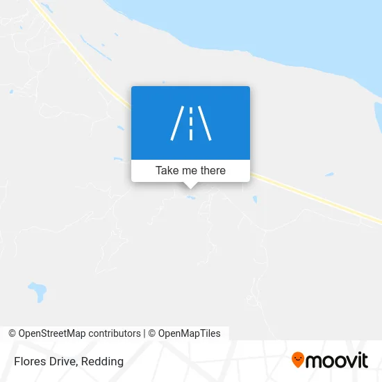 Flores Drive map