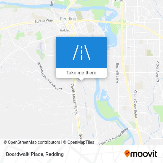 Mapa de Boardwalk Place
