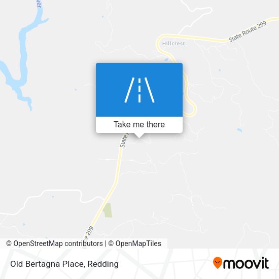 Old Bertagna Place map