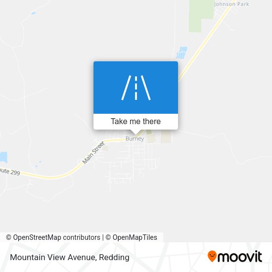Mapa de Mountain View Avenue