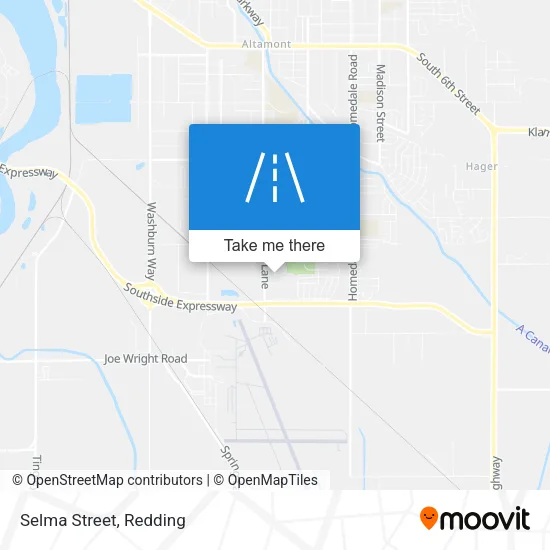 Selma Street map
