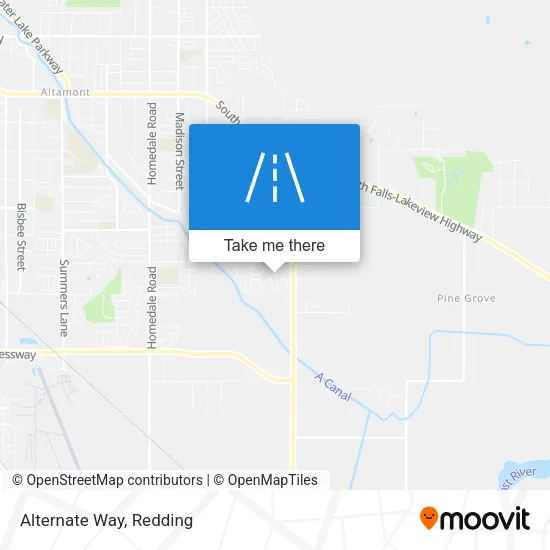 Alternate Way map