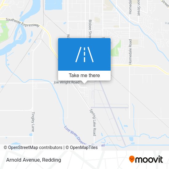 Mapa de Arnold Avenue