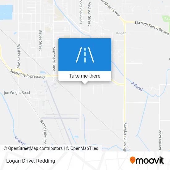 Logan Drive map
