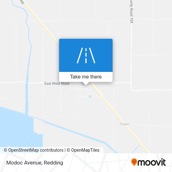 Mapa de Modoc Avenue