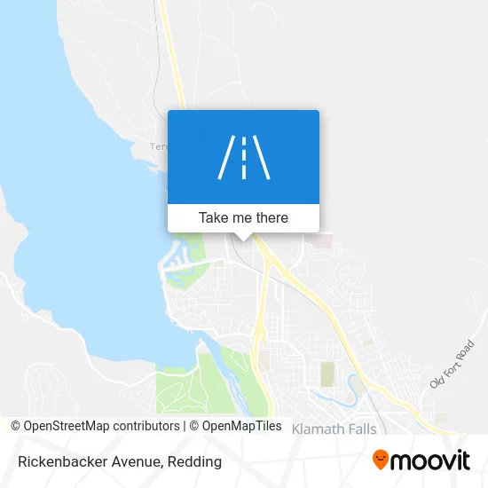 Rickenbacker Avenue map