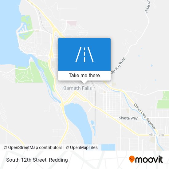 Mapa de South 12th Street