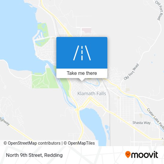 Mapa de North 9th Street
