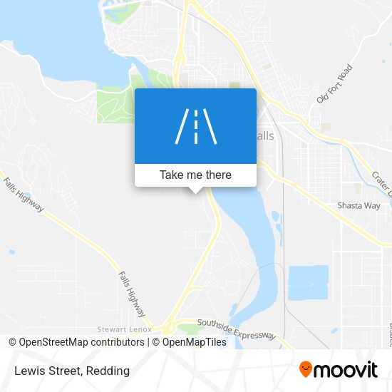 Mapa de Lewis Street