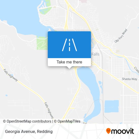 Mapa de Georgia Avenue