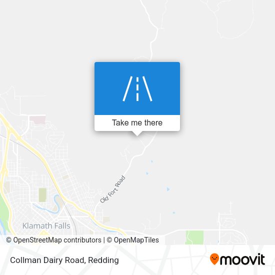 Collman Dairy Road map