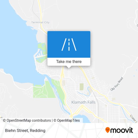 Mapa de Biehn Street