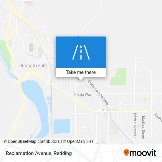 Reclamation Avenue map