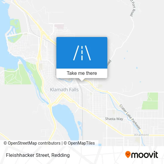 Fleishhacker Street map