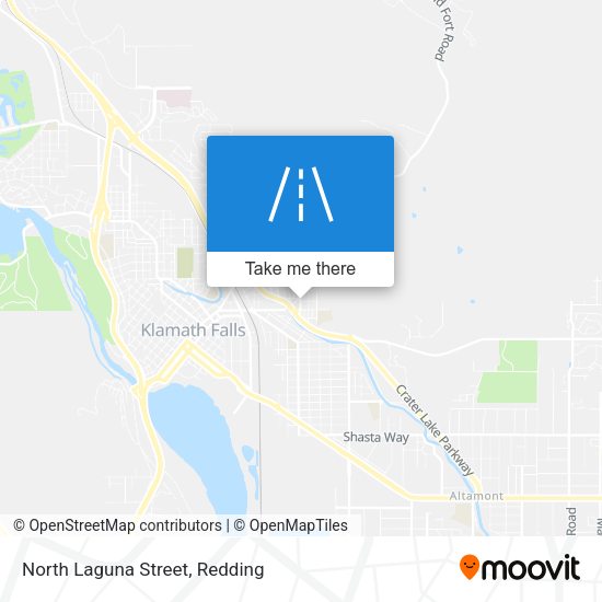 North Laguna Street map