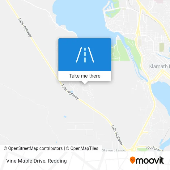 Vine Maple Drive map