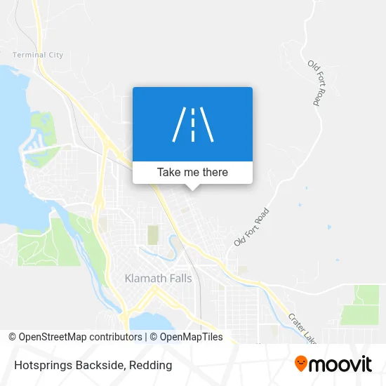 Hotsprings Backside map