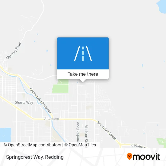 Mapa de Springcrest Way