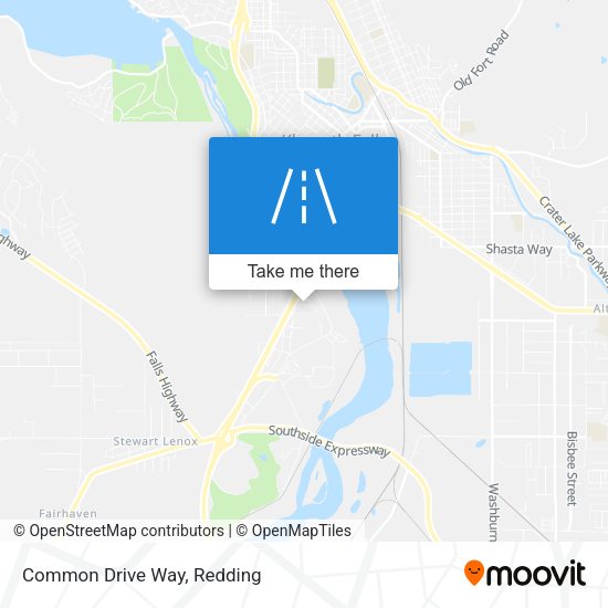 Mapa de Common Drive Way