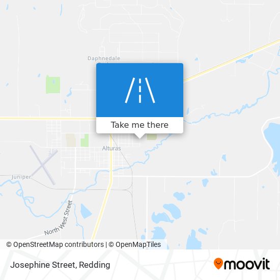 Josephine Street map