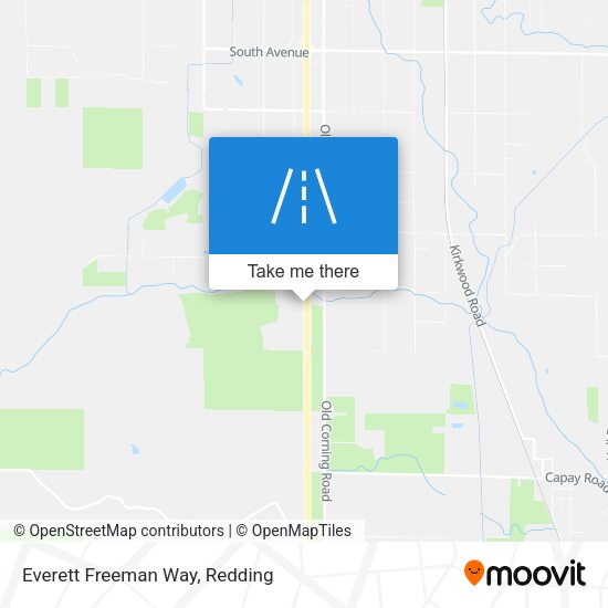 Mapa de Everett Freeman Way