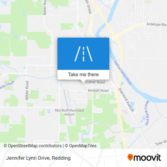 Jennifer Lynn Drive map