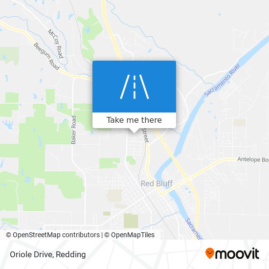 Mapa de Oriole Drive
